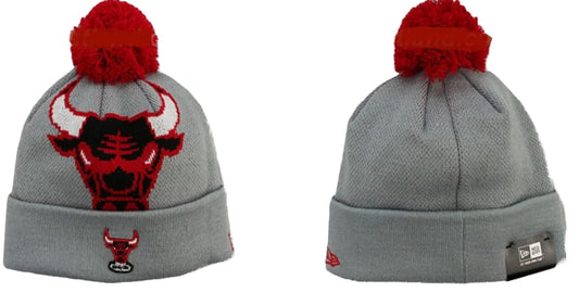 Chicago Bulls Beanie New Era Woven Biggie Cuffed Fitted Beanie