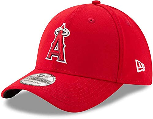 MLB Los Angeles Angels Team Classic Game 39Thirty Stretch Fit Cap, Red, Medium/Large
