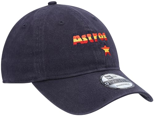 New Era MLB Core Classic 9TWENTY Wordmark Primary Logo Adjustable Hat Cap One Size Fits All