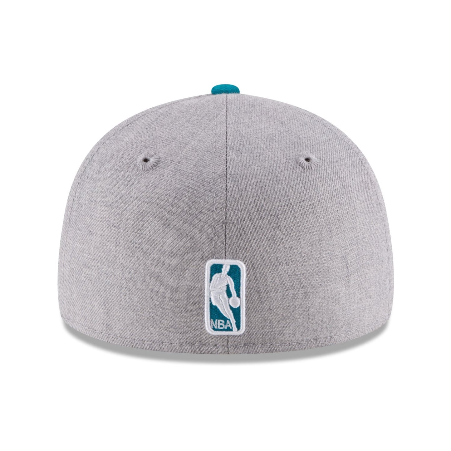 NBA Charlotte Hornets Men's Low Profile 59FIFTY Fitted Cap, 7.375, Heather Gray