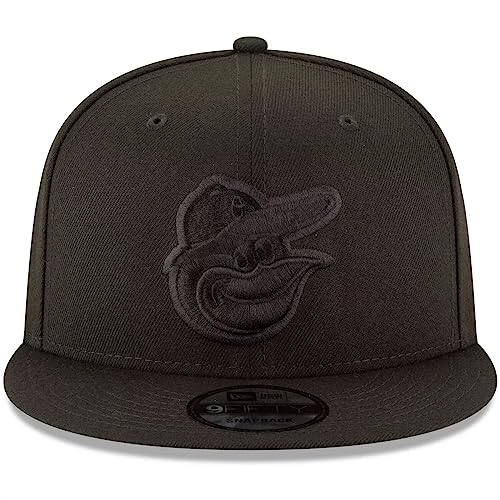 New Era MLB 9FIFTY Black Adjustable Snapback Hat Cap One Size Fits All