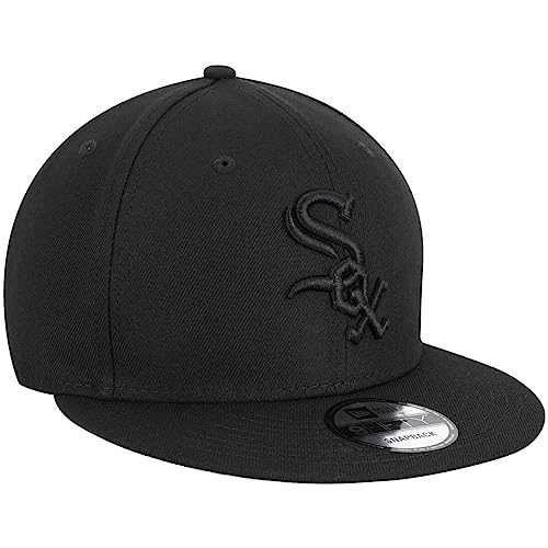 New Era MLB 9FIFTY Black Adjustable Snapback Hat Cap One Size Fits All