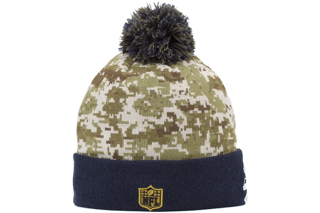 New Era Salute to Service Memrial/Veteran Day Sideline Cuffed Knit Beanie Skully Cap Hat