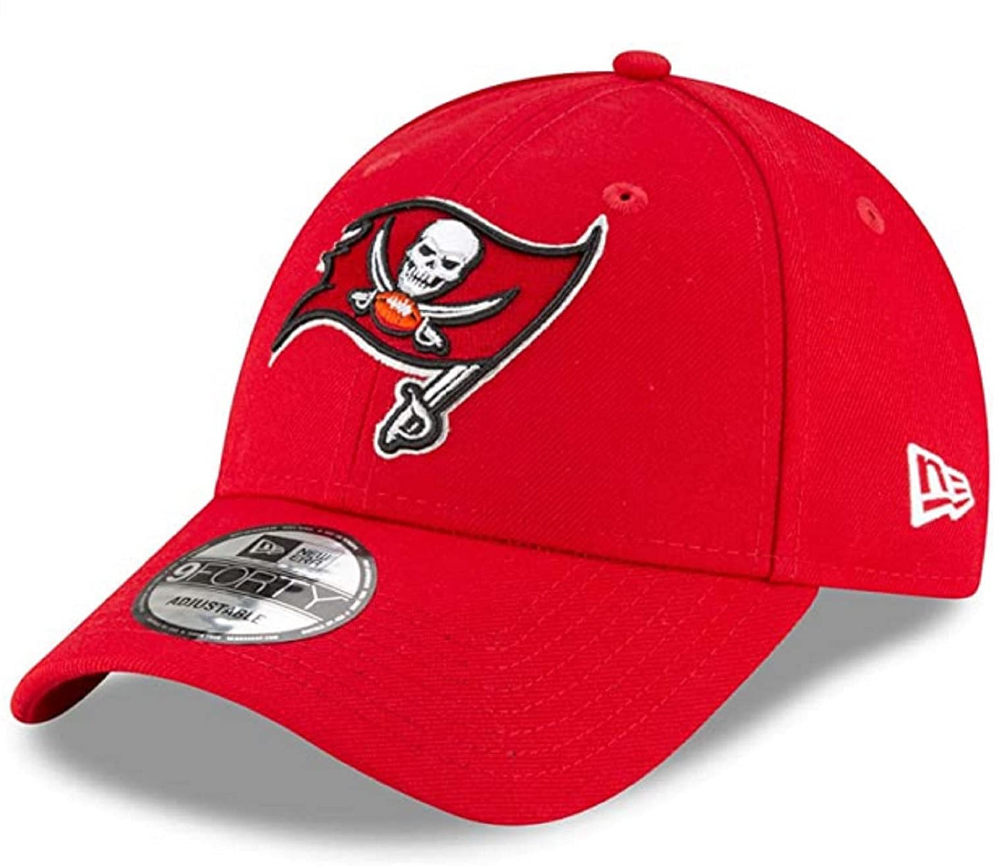 New Era 100 percent Authentic Exclusive Buccaneers 950 9FIFTY Snapback Cap Hat : One Size Fit Most (Curved Bill Velcro Red), Black