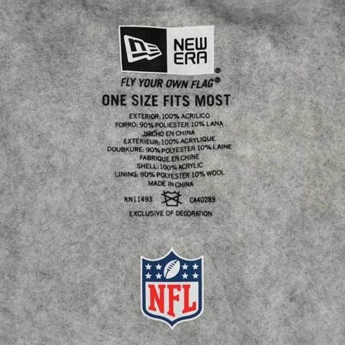 New Era Steelers Sideline Cold Weather Cuffed Knit Beanie Skully Cap Hat One Size Fit Most (Onfield 18) Black