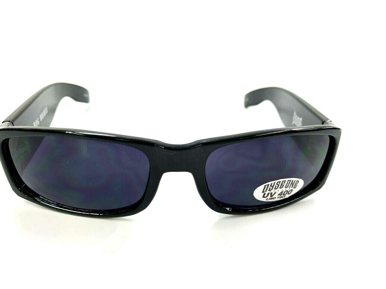 DYSE ONE Authentic Black Shades Charra Impala Car Sunglasses California Lowrider Locs Style