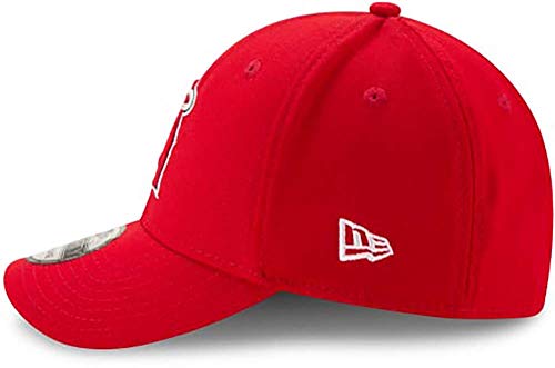 MLB Los Angeles Angels Team Classic Game 39Thirty Stretch Fit Cap, Red, Medium/Large