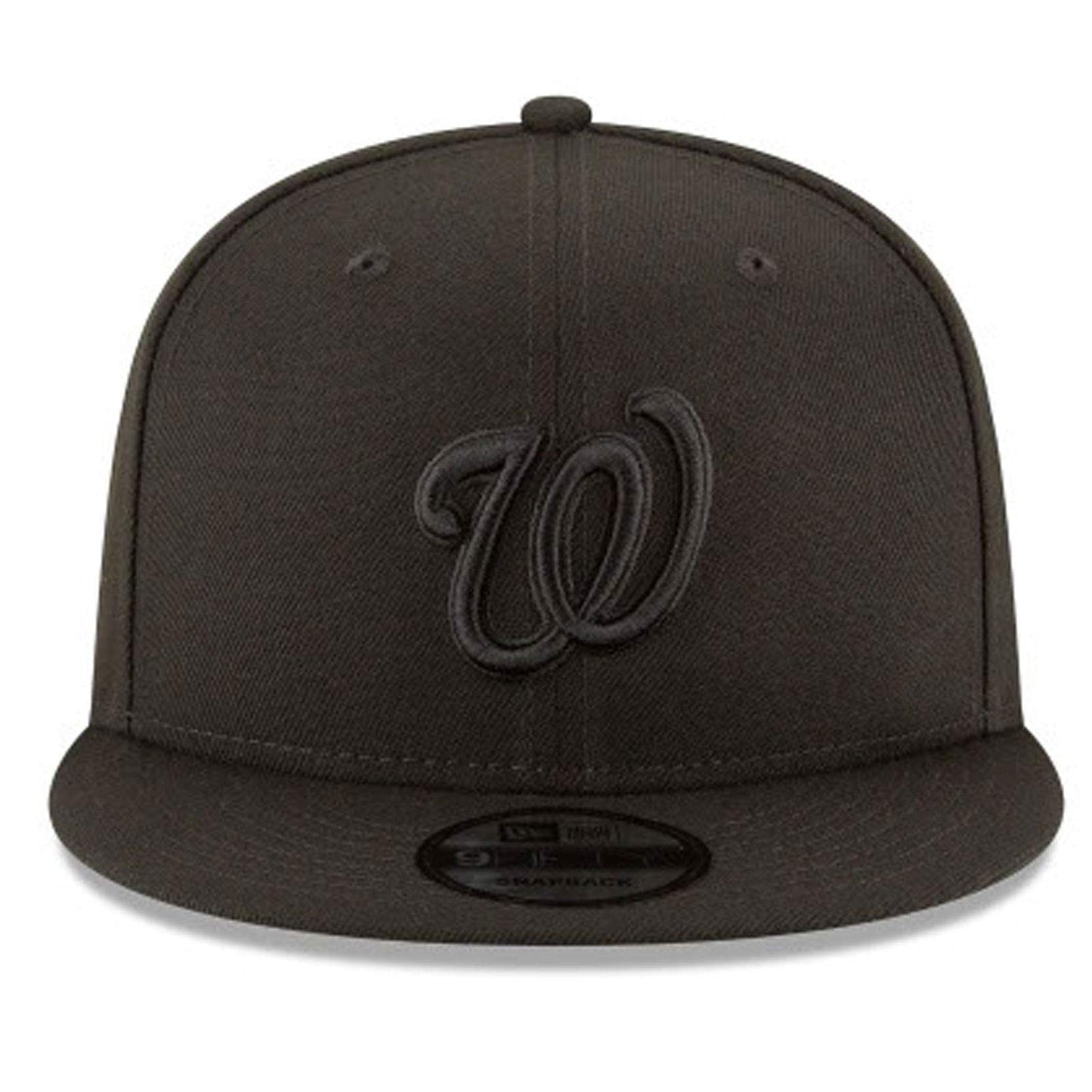 New Era Washington Nationals MLB Basic Black Black 9Fifty Snapback