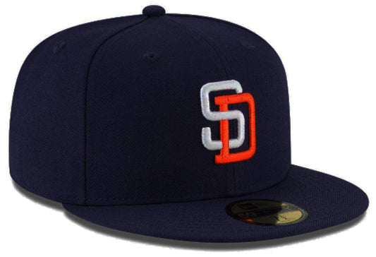 New Era Authentic MLB San Diego Padres Navy 1991 Cooperstown Fitted Hat Cap 59Fifty