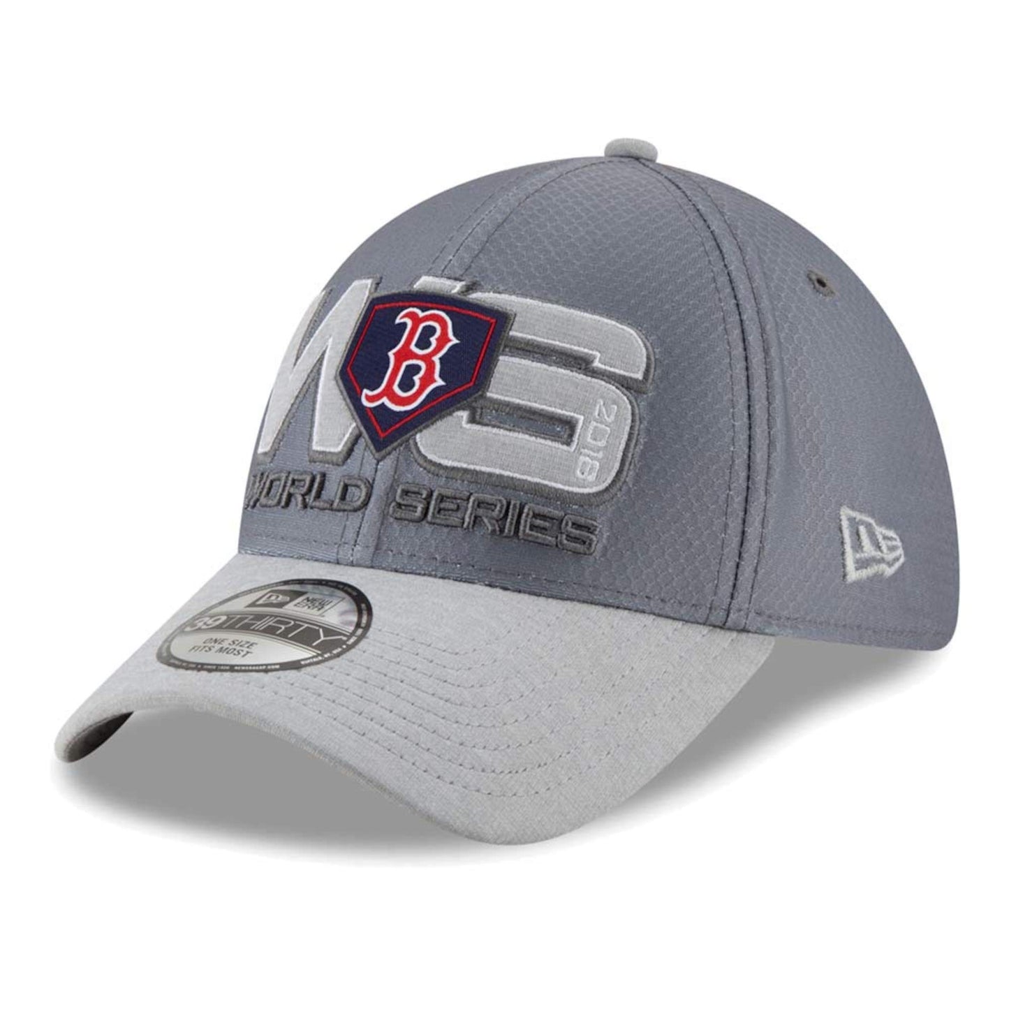 New Era Boston Red Sox 2018 American League Champions Locker Room 39Thirty Flex Hat - OSFM