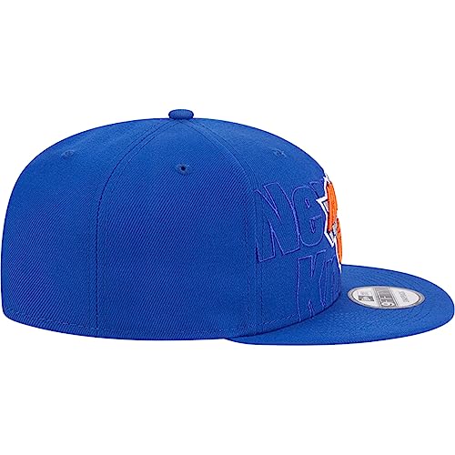 New York Knicks NBA 2023 Draft Snapback Cap Blue