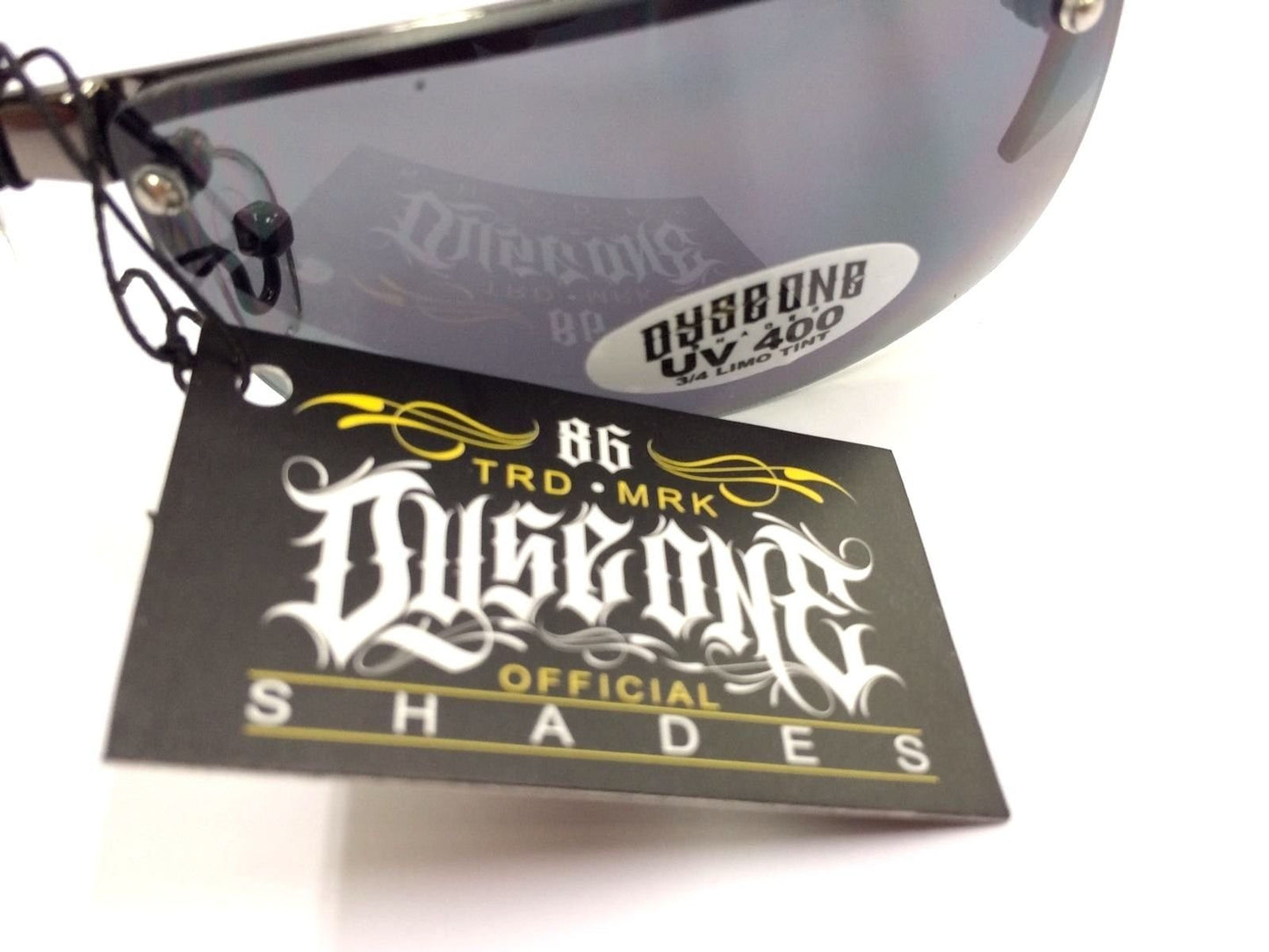DYSE ONE Authentic Shades Del Rio Gun Metal Sunglasses California Lowrider Style