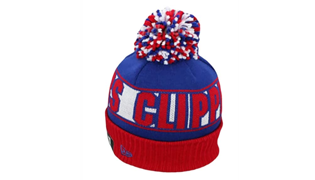 Los Angeles Clippers New Era NBA Throwback "Rep Ur Team" Cuffed Knit Hat