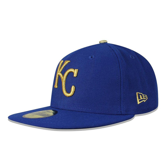 New Era Unisex �Kansas City Royals Authentic 59FIFTY Fitted Hat, Royal, 7