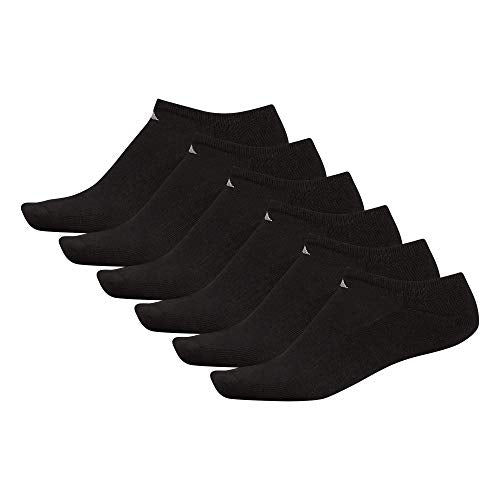 adidas Men's Athletic Cushioned Socks, 6-Pack No Show with Arch Support