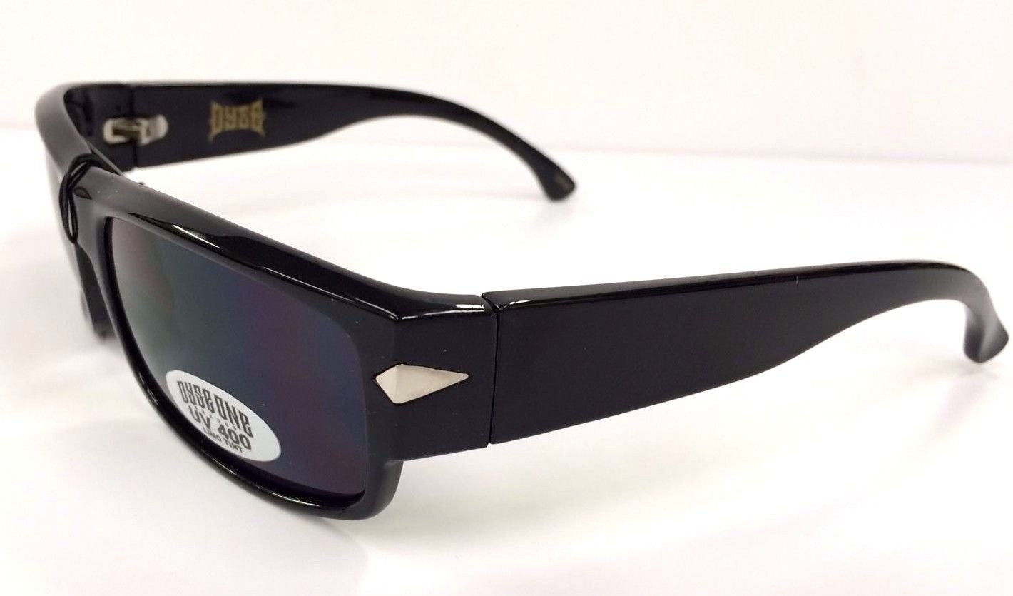 Dyse One Authentic Shades KingPin Black Sunglasses California Lowrider Loc Style