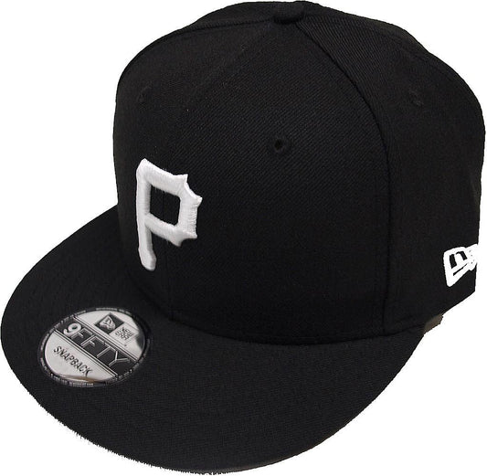 New Era Pittsburgh Pirates Black White Logo Snapback Cap 9fifty Limited Edition
