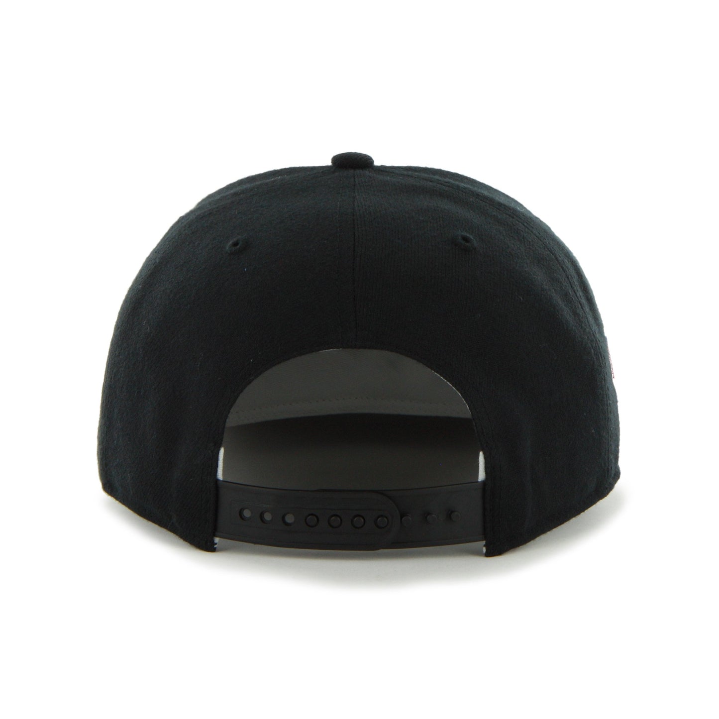 '47 Washington Nationals Hat Mens Womens Adjustable Baseball Cap, Snapback, Black/Black Logo/Black Logo Outline, One Size