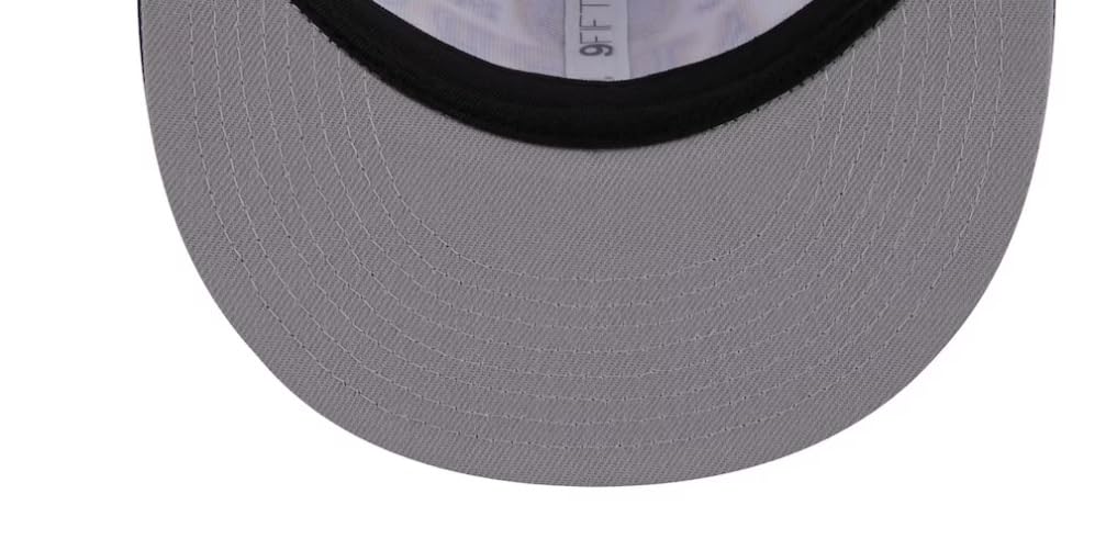 New Era Chicago Bulls Snapback 9FIFTY HAT 6X NBA Finals Champions Title Trophy Black RED