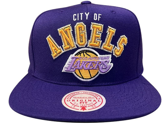 Mitchell & Ness HWC Adjustable Snapback Cap (Los Angeles Lakers zz) Royal Purple