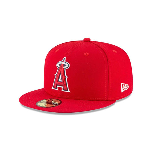 New Era 59FIFTY Los Angeles Angels of Anaheim 2018 Authentic Collection On Field Game Cap 8