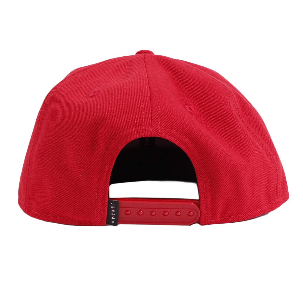 NIKE Men's Jordan PRO Jumpman Snapback, Gym Red/Black, One Size