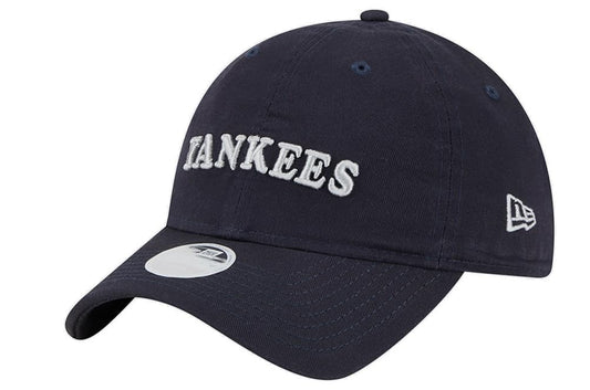 New Era Women's Navy New York Yankees Shoutout 9TWENTY Adjustable Hat - Navy/White