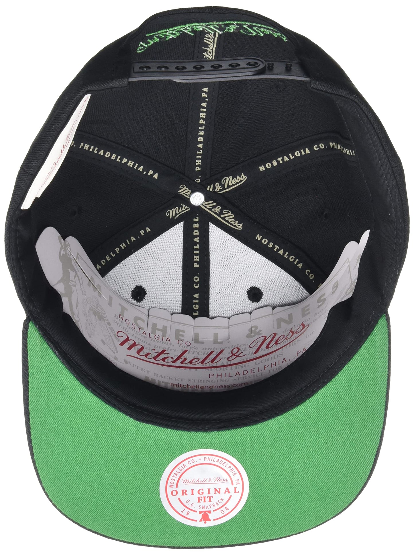 Mitchell & Ness NBA Front Loaded Snapback Hat Cap