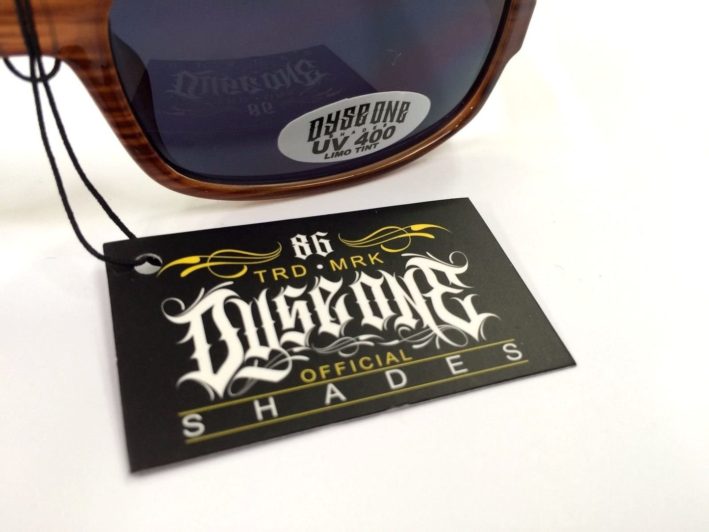 Dyse One Authentic Shades KingPin Wood Sunglasses California Lowrider Locs Style