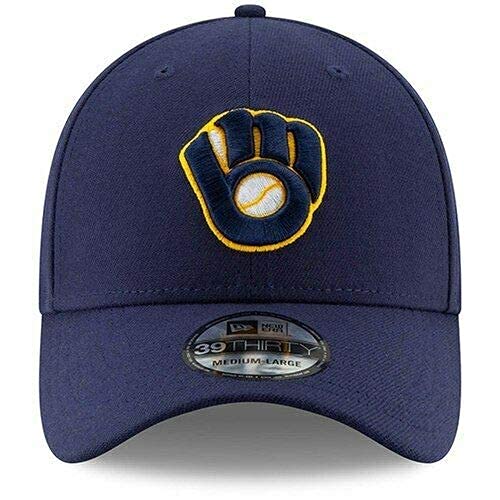 New Era Milwaukee Brewers MLB 3930 39THIRTY Flexfit Cap Hat
