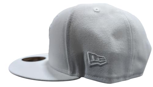 New Era Men's 9Fifty White/White Pittsburgh Pirates Snapback Hat Cap - OSFM