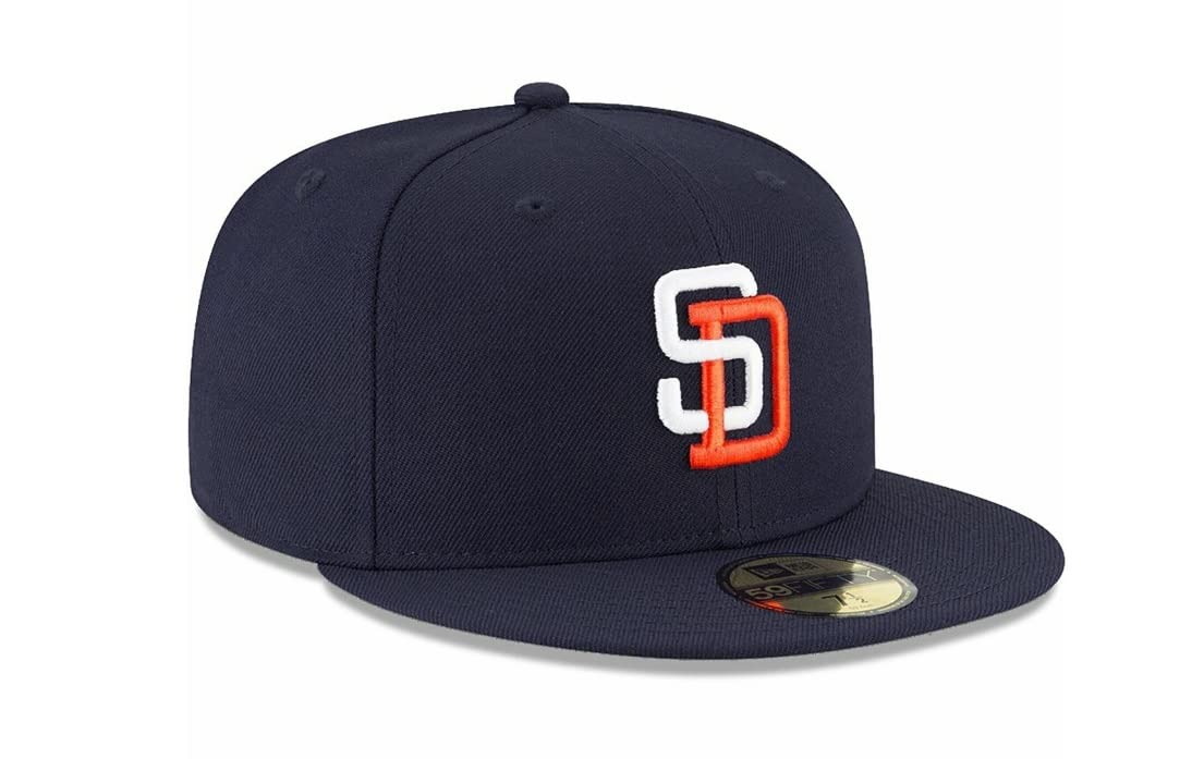 San Diego Padres New Era MLB Cooperstown 59FIFTY Cap (7 1/2)