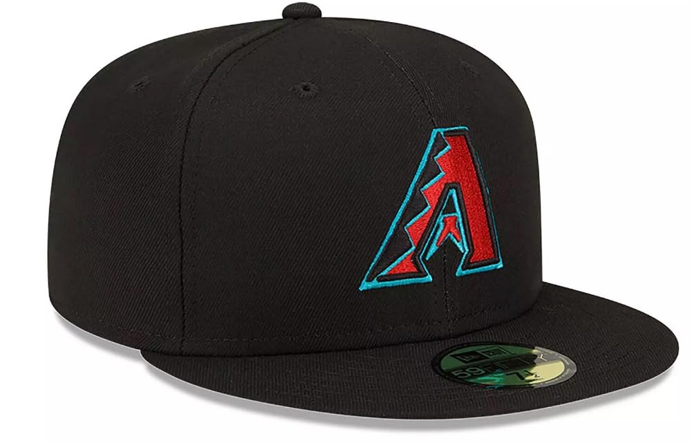 New Era 59Fifty Arizona Diamondbacks AC Alternative 2023 Authentic Collection On Field Fitted Hat Black (US, Numeric, 7 1/4, Black)