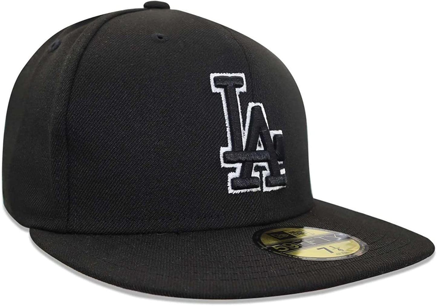 New Era 59Fifty Cap MLB Los Angeles Dodgers Mens Hat 11941970 (7-55.8cm) Black/White