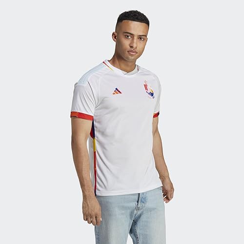 adidas Belgium Men's World Cup 2022 Away Jersey (as1, Alpha, x_l, Regular, Regular, X Large)