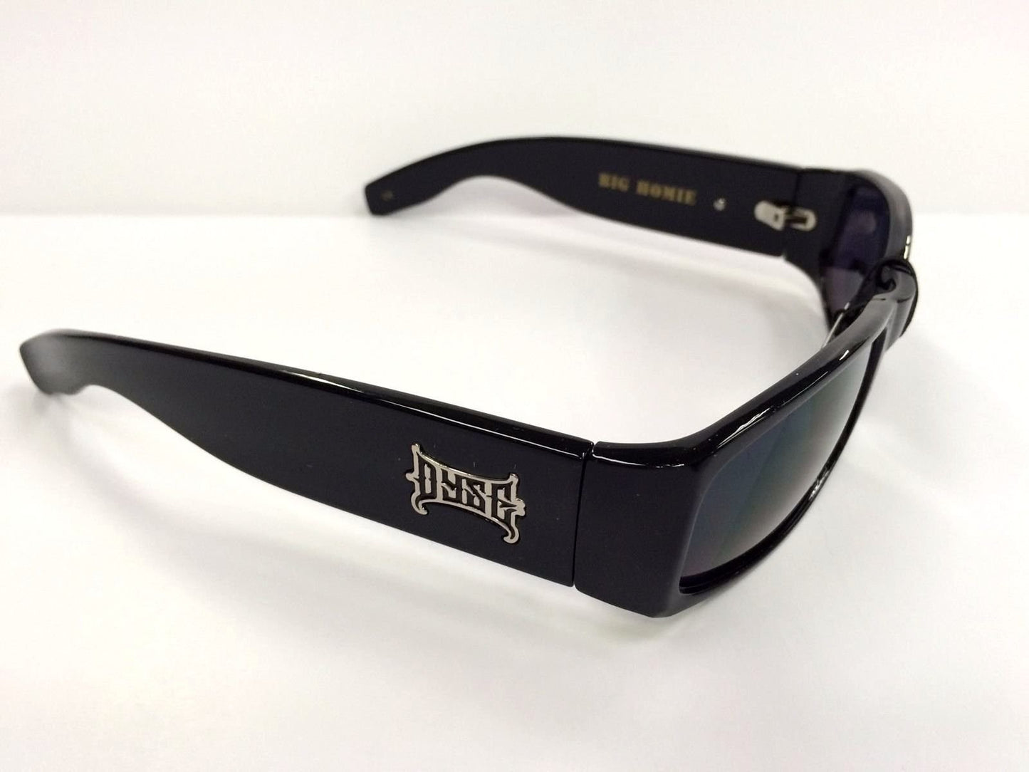 DYSE ONE Authentic Shades Black Big Homie Sunglasses California Lowrider Locs Style