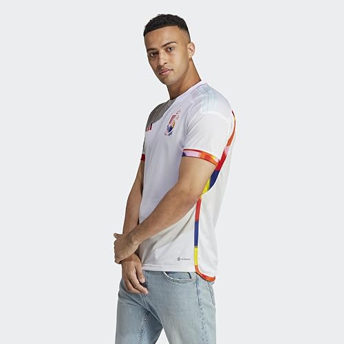 adidas Belgium Men's World Cup 2022 Away Jersey (as1, Alpha, x_l, Regular, Regular, X Large)