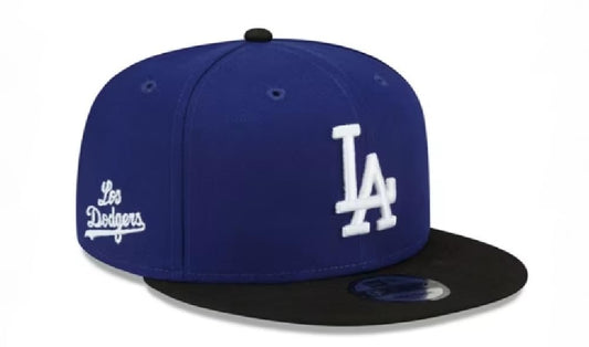 New Era LA Los Angeles Dodgers 2Tone Blue/Black 2023 City Connect On Field 59FIFTY 5950 Fitted Hat Cap