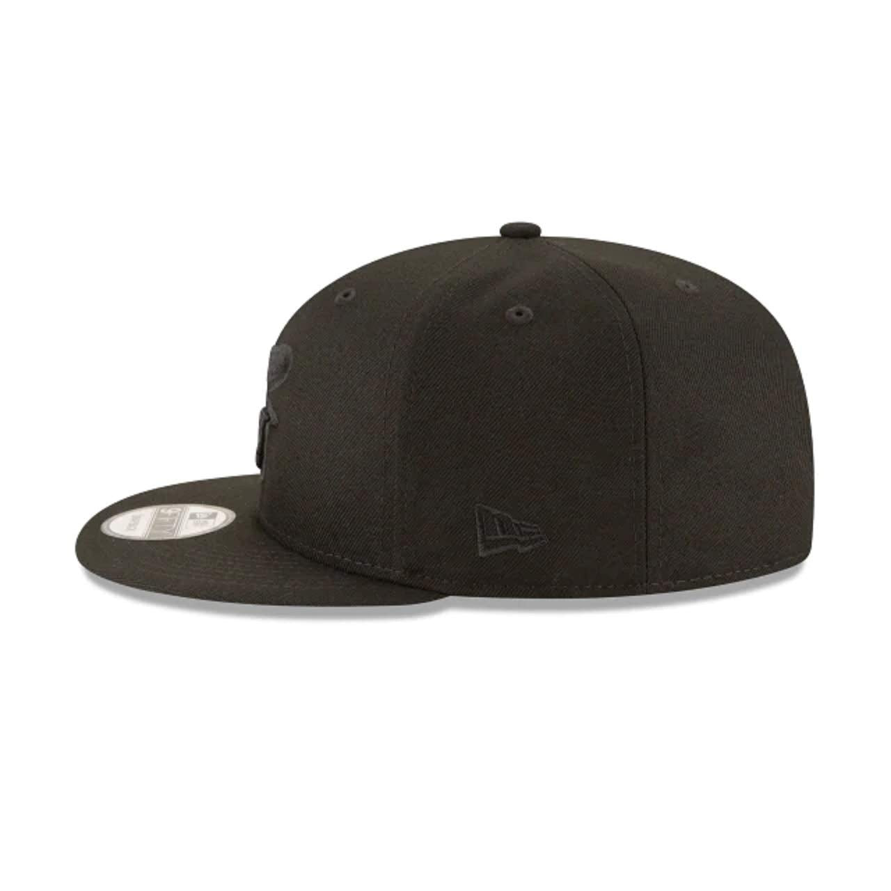 New Era Baltimore Orioles Black Out Basic 9Fifty Snapback Adjustable Cap