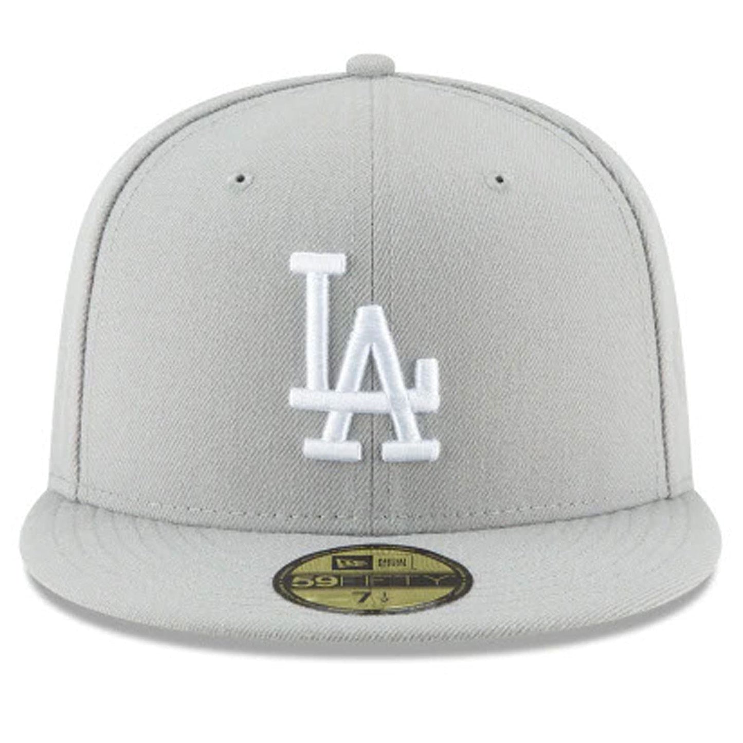 New Era Men's Fitted hat Los Angeles Dodgers Gray/White Cap 11591145 (7