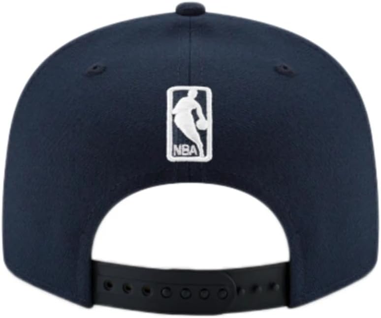 New Era Men's 70556855 9Fifty Denver Nuggets OTC Snapback Adjustable Hat Cap - Navy