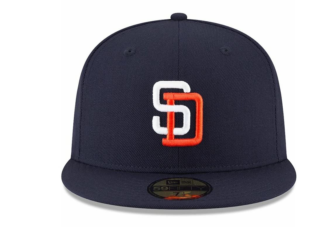 San Diego Padres New Era MLB Cooperstown 59FIFTY Cap (7 1/2)