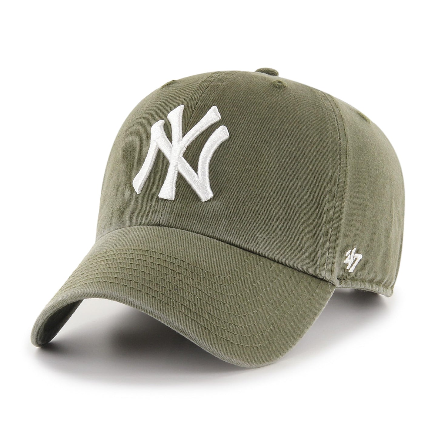 '47 Clean Up MLB New York Yankees Adjustable Cap - Sandalwood, Sandalwood, One Size