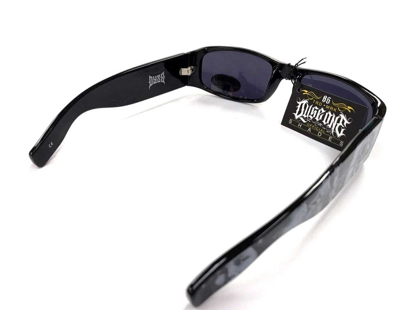 Dyse One Shades American Indian Arrow Black Sunglasses California Lowrider Style