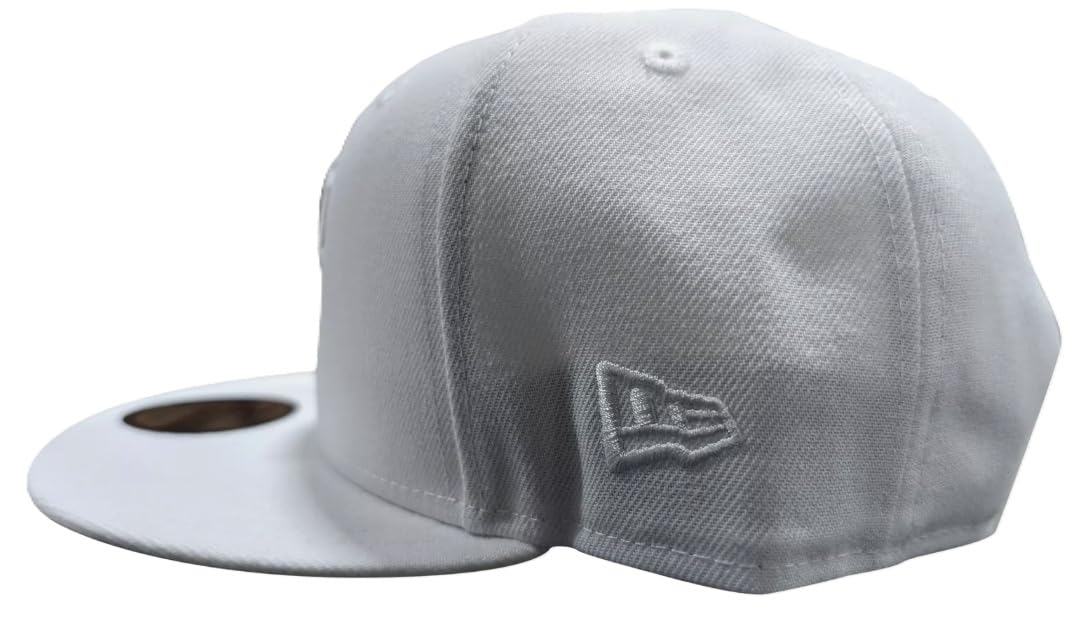 New Era Men's 9Fifty White/White Philadelphia Phillies Snapback Hat Cap - OSFM