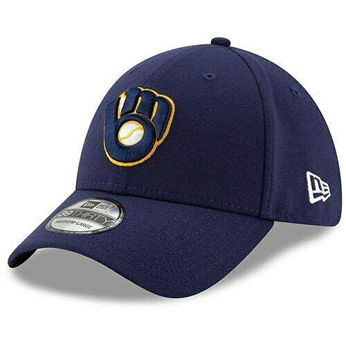 New Era Milwaukee Brewers MLB 3930 39THIRTY Flexfit Cap Hat