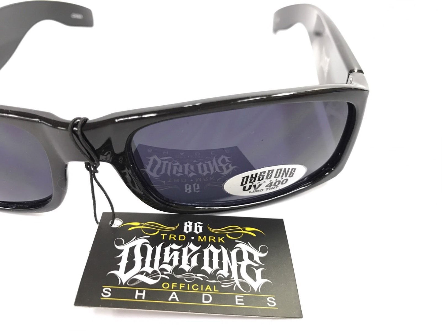 DYSE ONE Authentic Shades Brown Pride Eagle Snake Black Sunglasses California Lowrider Style
