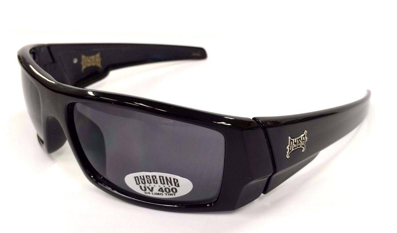 Dyse One Authentic Shades Darkside Black Sunglasses California Lowrider Style