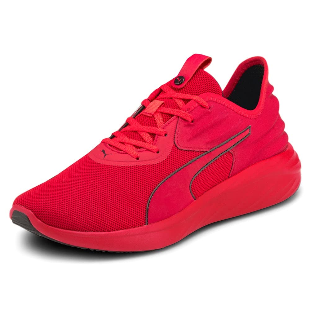 PUMA Men's Better Foam Emerge 3D Running Shoe, High Risk Red Black, 11.5