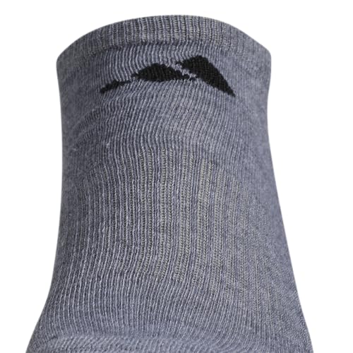 adidas Men's Athletic Cushioned Socks, 6-Pack No Show with Arch Support
